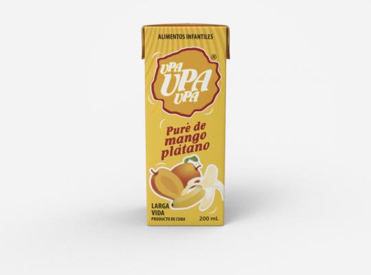 Puré de Mango Plátano 